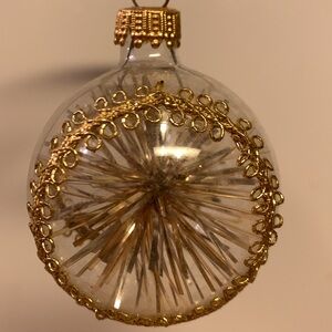 Vintage German Christmas Ball Decoration - Made in West Germany